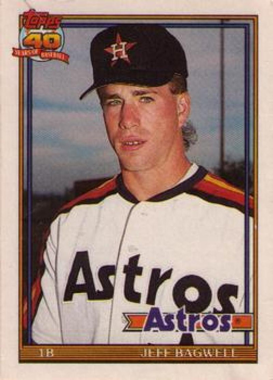 1991 Topps Traded #4T Jeff Bagwell NM-MT RC Rookie Houston Astros 