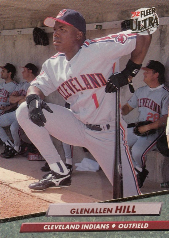 1992 Ultra #347 Glenallen Hill VG Cleveland Indians 