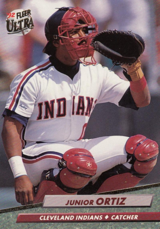 1992 Ultra #353 Junior Ortiz VG Cleveland Indians 