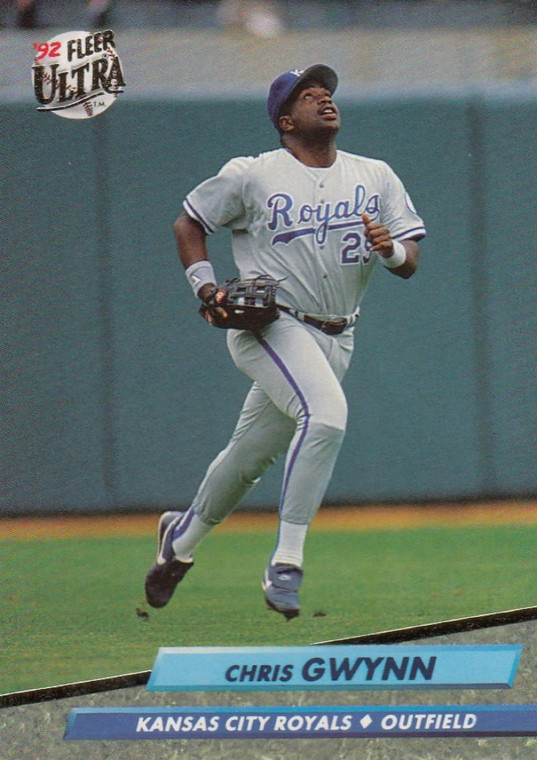 1992 Ultra #371 Chris Gwynn VG Kansas City Royals 