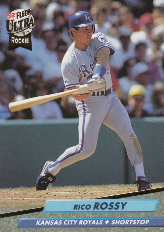 1992 Ultra #376 Rico Rossy VG Kansas City Royals 