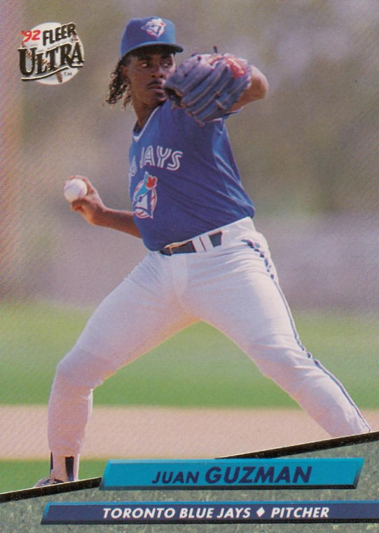 1992 Ultra #449 Juan Guzman VG Toronto Blue Jays 