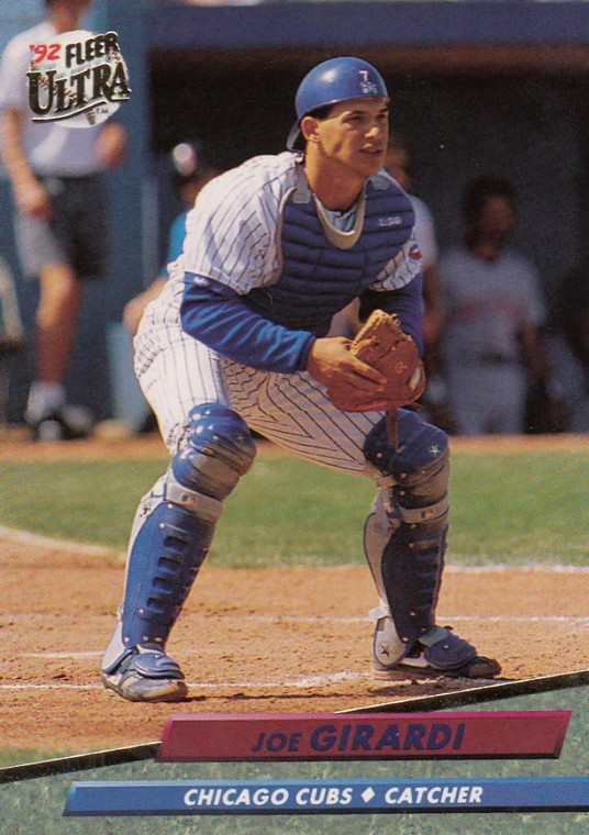 1992 Ultra #469 Joe Girardi VG Chicago Cubs 