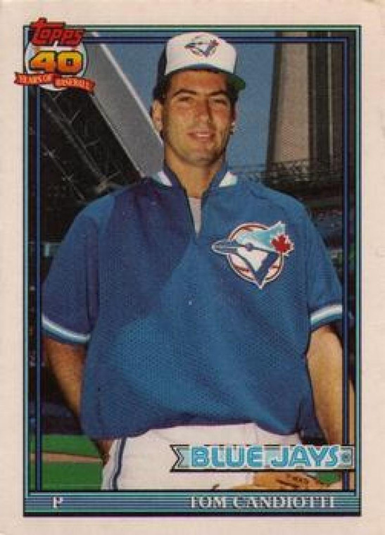 1991 Topps Traded #18T Tom Candiotti NM-MT Toronto Blue Jays 