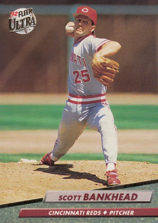 1992 Ultra #478 Scott Bankhead VG Cincinnati Reds 