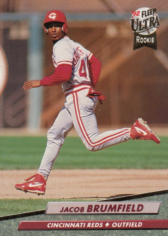 1992 Ultra #481 Jacob Brumfield VG RC Rookie Cincinnati Reds 