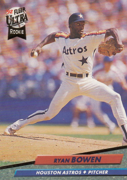 1992 Ultra #488 Ryan Bowen VG Houston Astros 