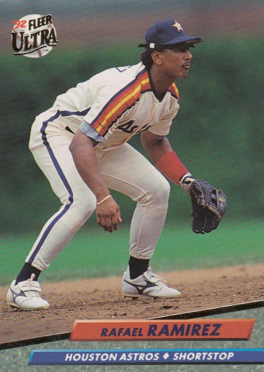 1992 Ultra #495 Rafael Ramirez VG Houston Astros 