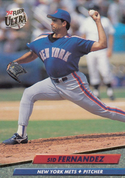 1992 Ultra #528 Sid Fernandez VG New York Mets 