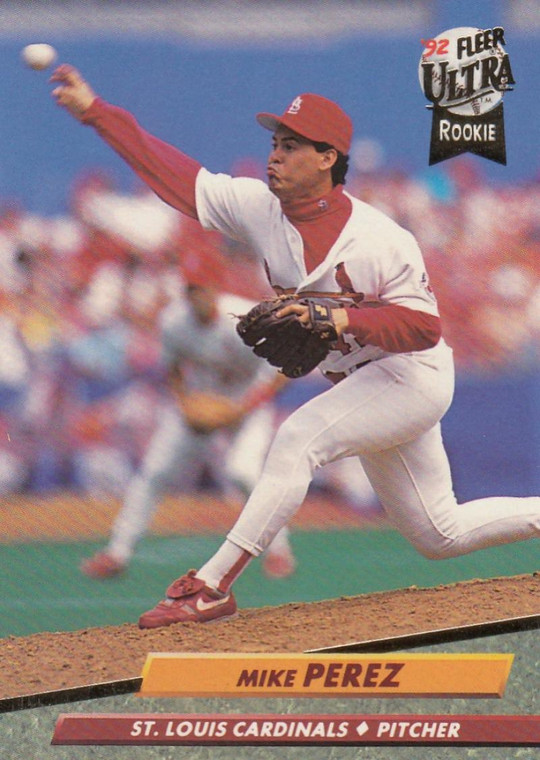 1992 Ultra #571 Mike Perez VG St. Louis Cardinals 