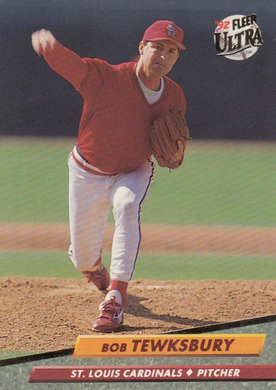 1992 Ultra #573 Bob Tewksbury VG St. Louis Cardinals 