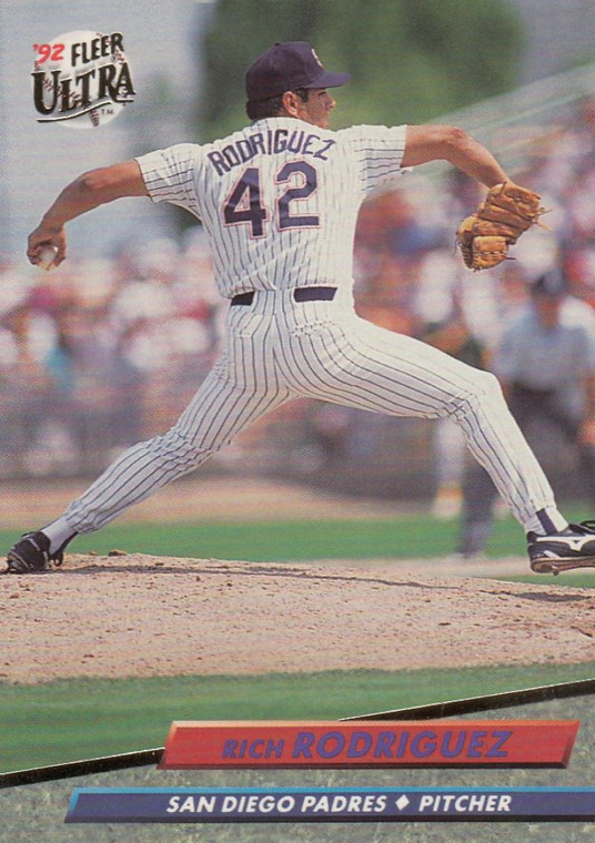 1992 Ultra #581 Rich Rodriguez VG San Diego Padres 