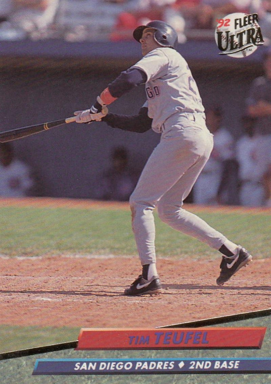 1992 Ultra #585 Tim Teufel VG San Diego Padres 
