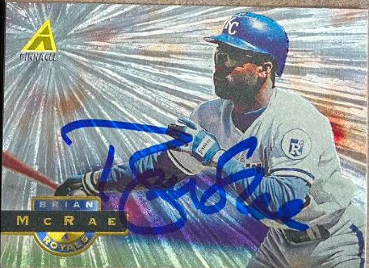 Brian McRae Autographed 1994 Pinnacle Museum Collection #18