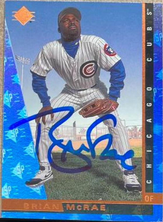 Brian McRae Autographed 1997 SP #41