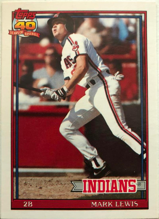 1991 Topps Traded #73T Mark Lewis NM-MT Cleveland Indians 