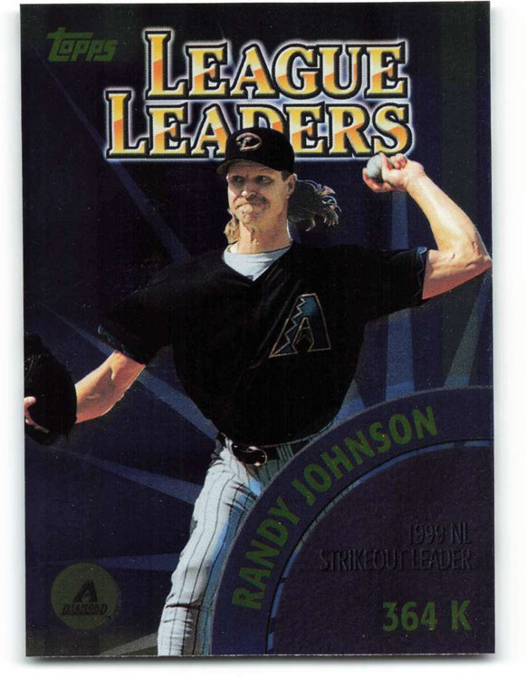 2000 Topps #465 Randy Johnson/Pedro Martinez LL VG Boston Red Sox/Arizona Diamondbacks 