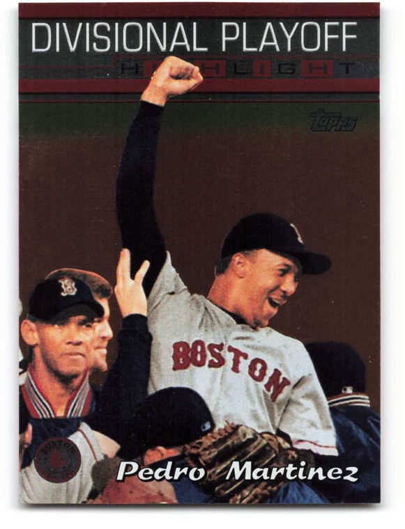 2000 Topps #225 Pedro Martinez VG Boston Red Sox 
