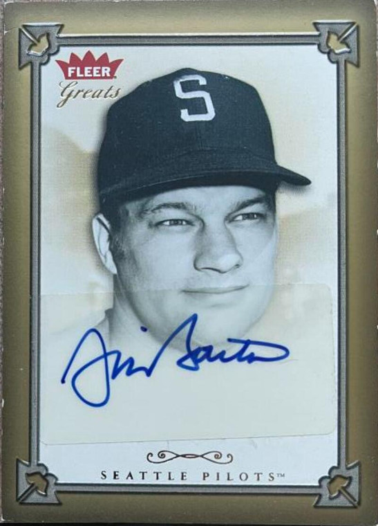 Jim Bouton Autographed 2004 Fleer Greats of the Game - Autographs #GBA-JBO  AU