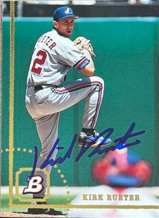 Kirk Rueter Autographed 1994 Bowman #60