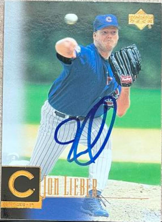 Jon Lieber Autographed 2001 Upper Deck #177