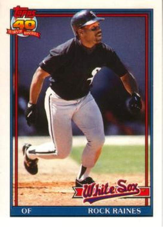 1991 Topps Traded #94T Tim Raines NM-MT Chicago White Sox 