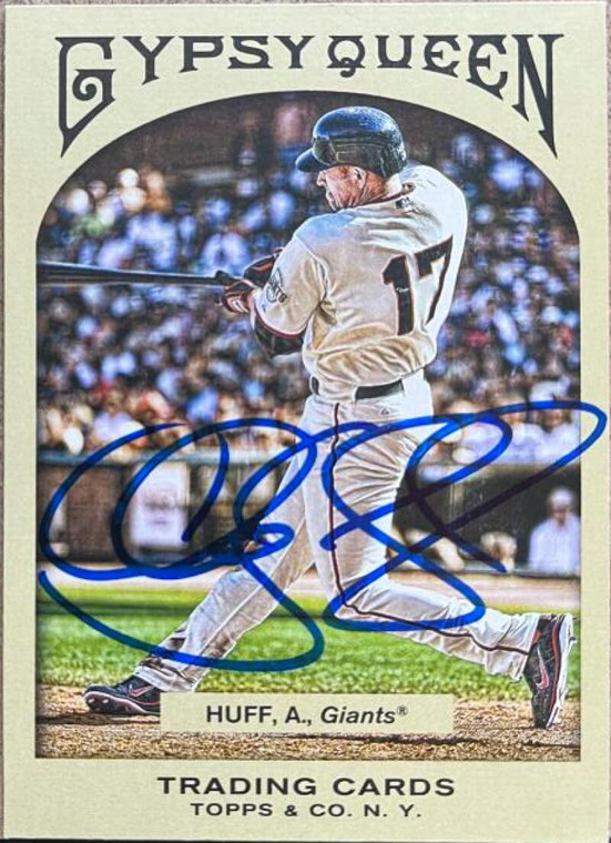 Aubrey Huff Autographed 2011 Topps Gypsy Queen #259