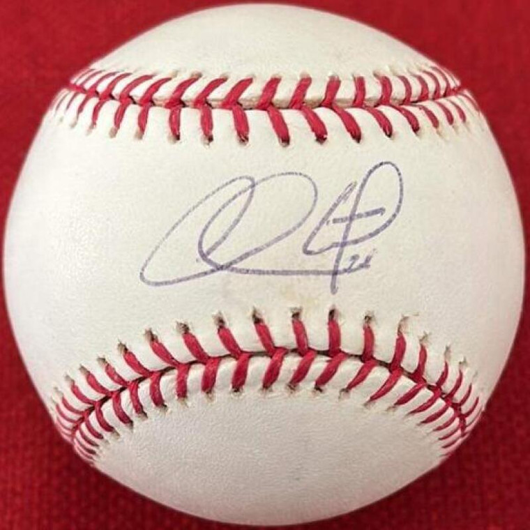 Chase Utley Autographed ROMLB Baseball
