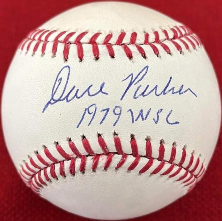 SOLD 140018 Dave Parker 79 WSC Autographed Rawlings Official Major League Baseball MLB Authenticated