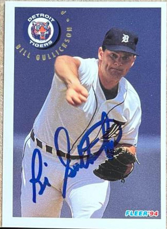 Bill Gullickson Autographed 1994 Fleer #134