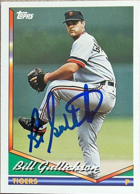 Bill Gullickson Autographed 1994 Topps #654