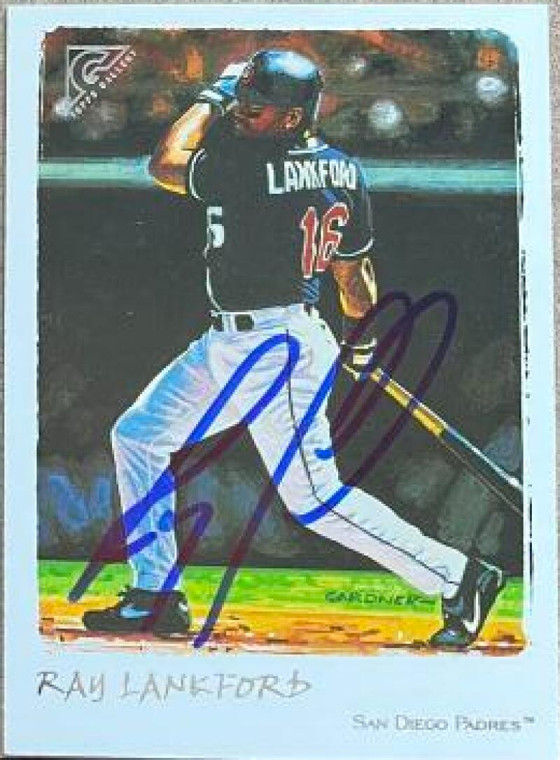 Ray Lankford Autographed 2002 Topps Gallery #21