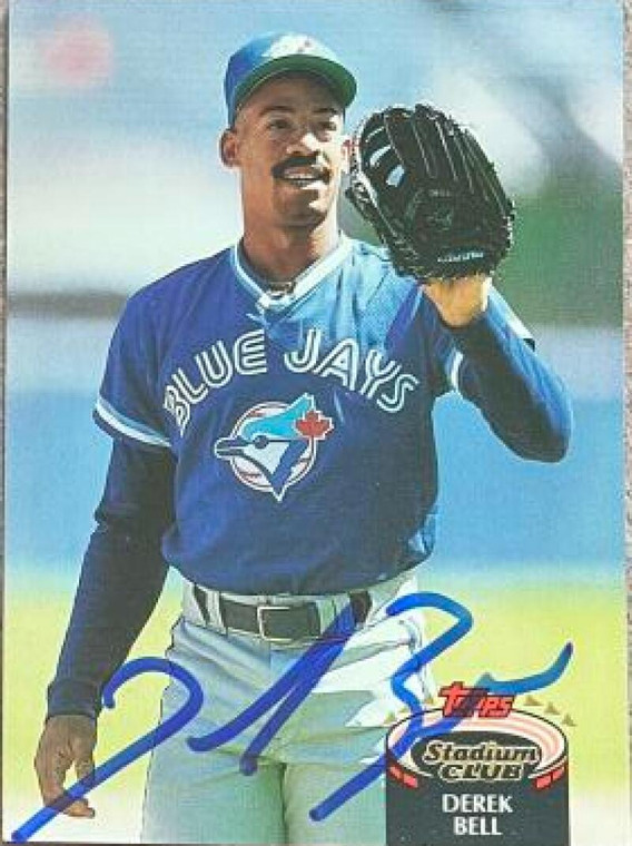 Derek Bell Autographed 1992 Stadium Club #555