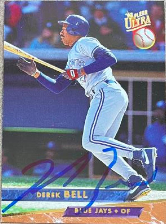 Derek Bell Autographed 1993 Fleer Ultra #286