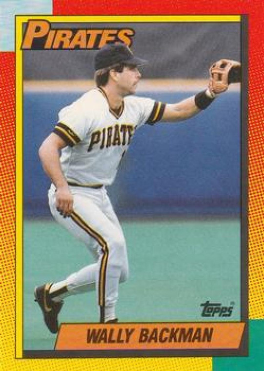 1990 Topps Traded #5T Wally Backman NM-MT Pittsburgh Pirates 