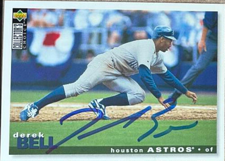 Derek Bell Autographed 1995 Collector's Choice #115