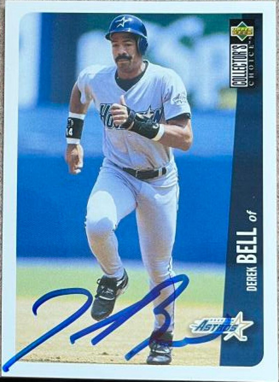 Derek Bell Autographed 1996 Collector's Choice #165