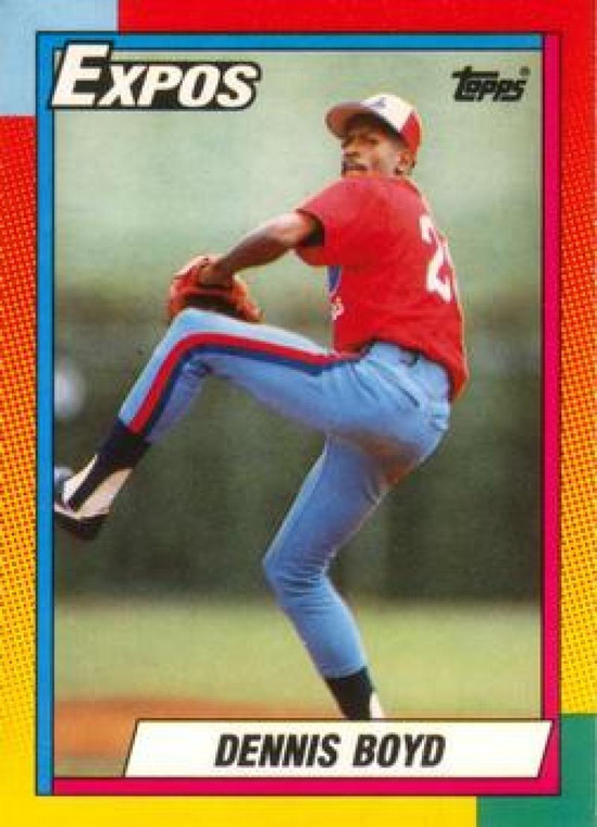 1990 Topps Traded #12T Oil Can Boyd NM-MT Montreal Expos 