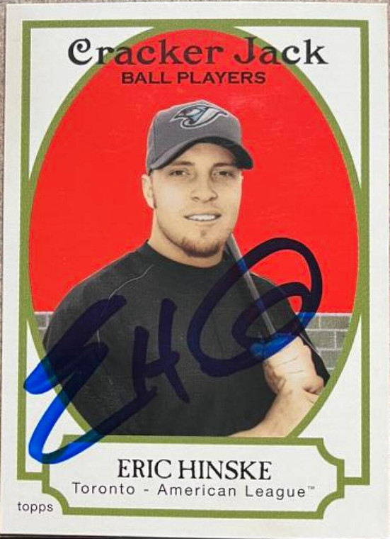 Eric Hinske Autographed 2005 Topps Cracker Jack #67