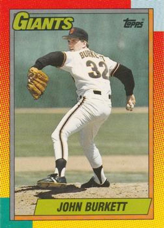 1990 Topps Traded #16T John Burkett TC NM-MT San Francisco Giants 