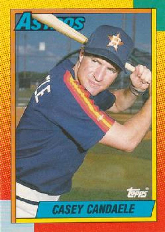 1990 Topps Traded #17T Casey Candaele NM-MT Houston Astros 