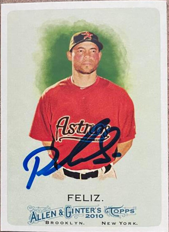 Pedro Feliz Autographed 2010 Topps Allen & Ginter #177