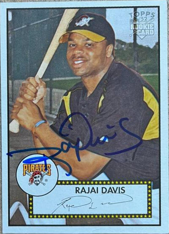 Rajai Davis Autographed 2006 Topps '52 Rookies #232