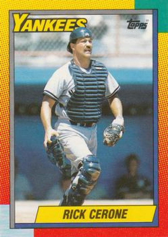 1990 Topps Traded #21T Rick Cerone NM-MT New York Yankees 