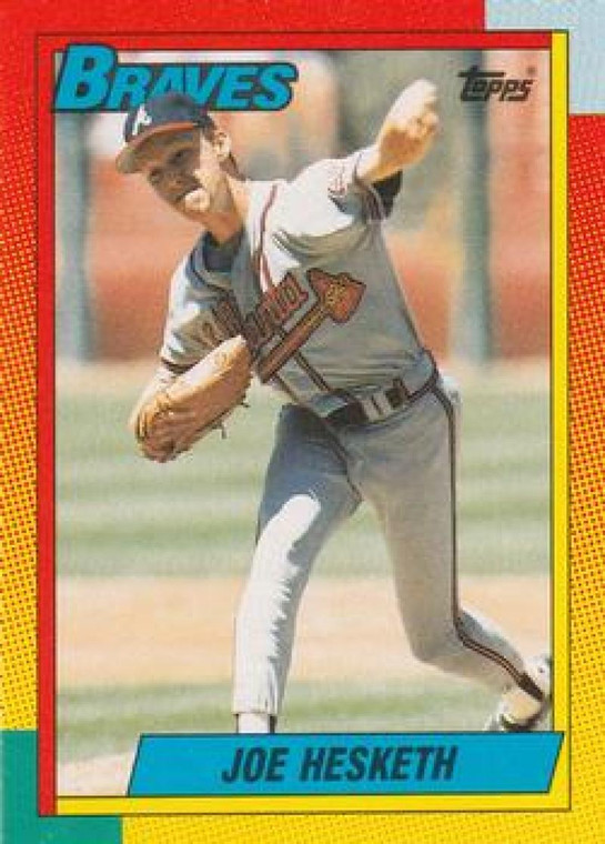 1990 Topps Traded #40T Joe Hesketh NM-MT Atlanta Braves 