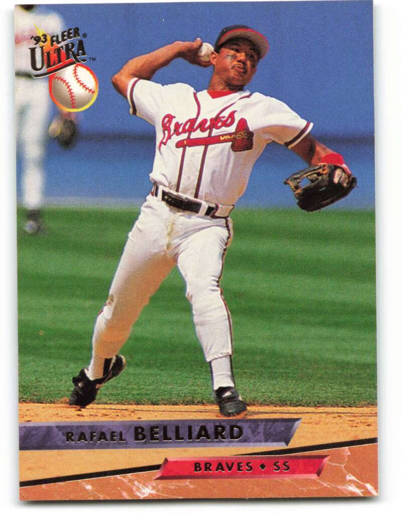 1993 Ultra #2 Rafael Belliard VG Atlanta Braves 