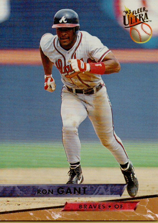 1993 Ultra #5 Ron Gant VG Atlanta Braves 