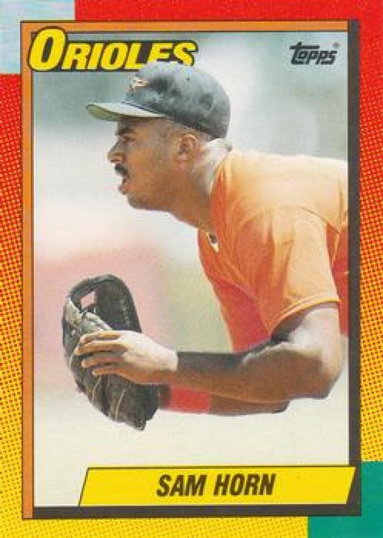 1990 Topps Traded #42T Sam Horn NM-MT Baltimore Orioles 