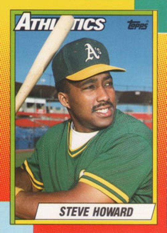 1990 Topps Traded #43T Steve Howard NM-MT RC Rookie Oakland Athletics 