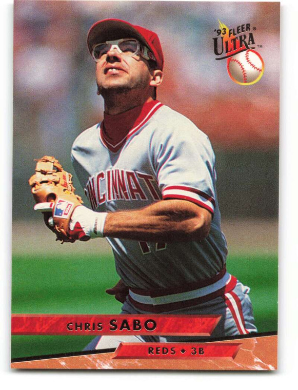 1993 Ultra #35 Chris Sabo VG Cincinnati Reds 